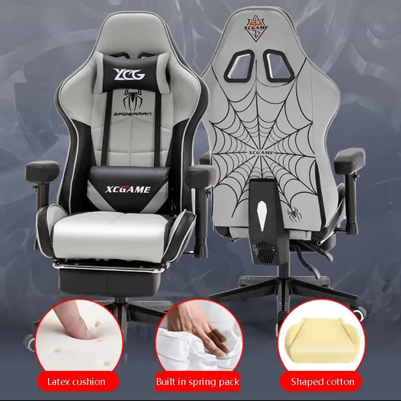 Office Furniture WCG Gaming Chair Ergonomic Leather Office Chair High-Quality Company Computer Office Swivel Chair Gaming Seat