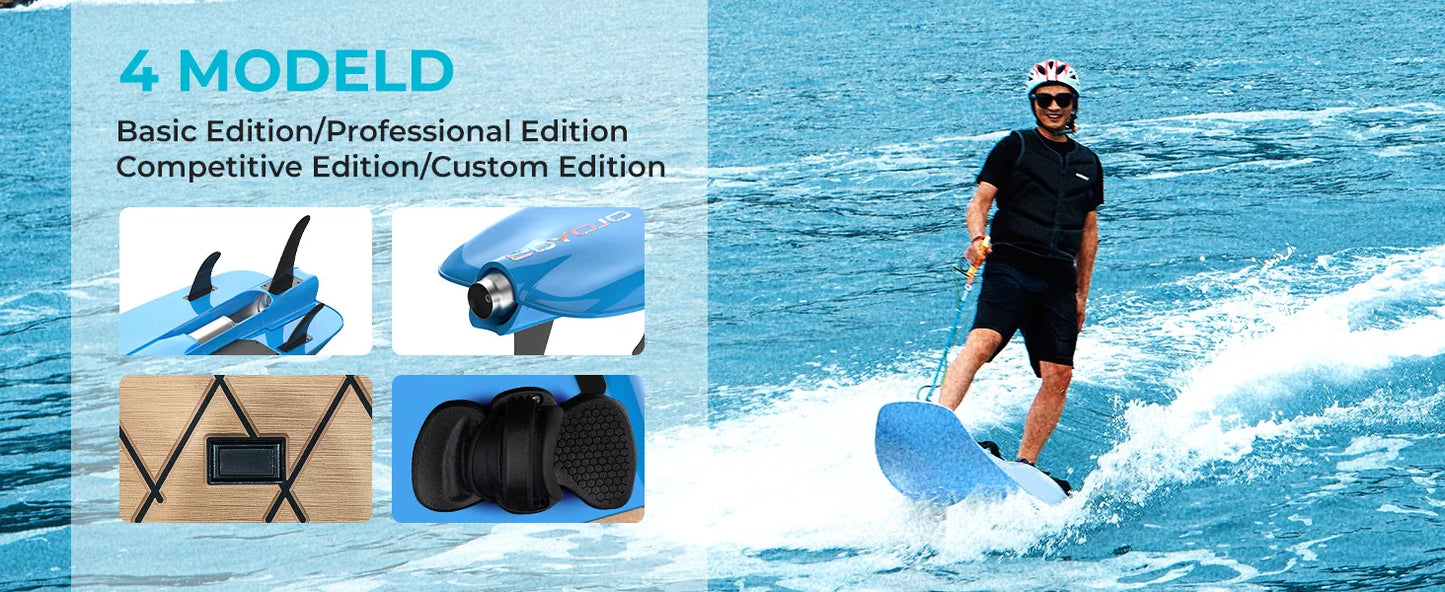 New Surf Board Seaside Outdoor Sports Water Surf 15KW 65KM/H Made of carbon fiber