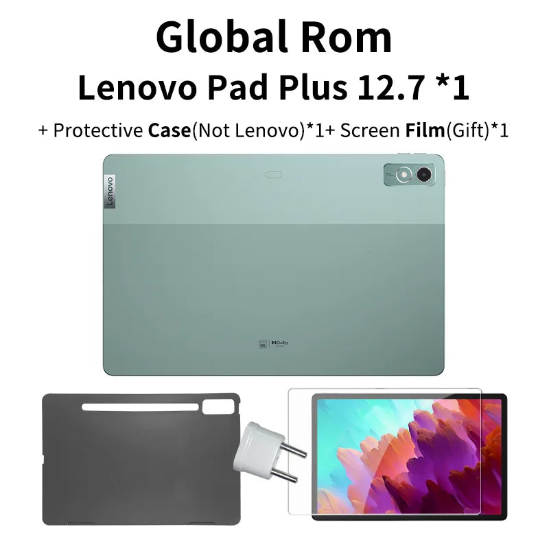Lenovo Tab P12 K12 Pad Plus 12.7 Matte Display Pro 2023 Light Screen Android Tablet Watch Video 60Hz Original Octa Core