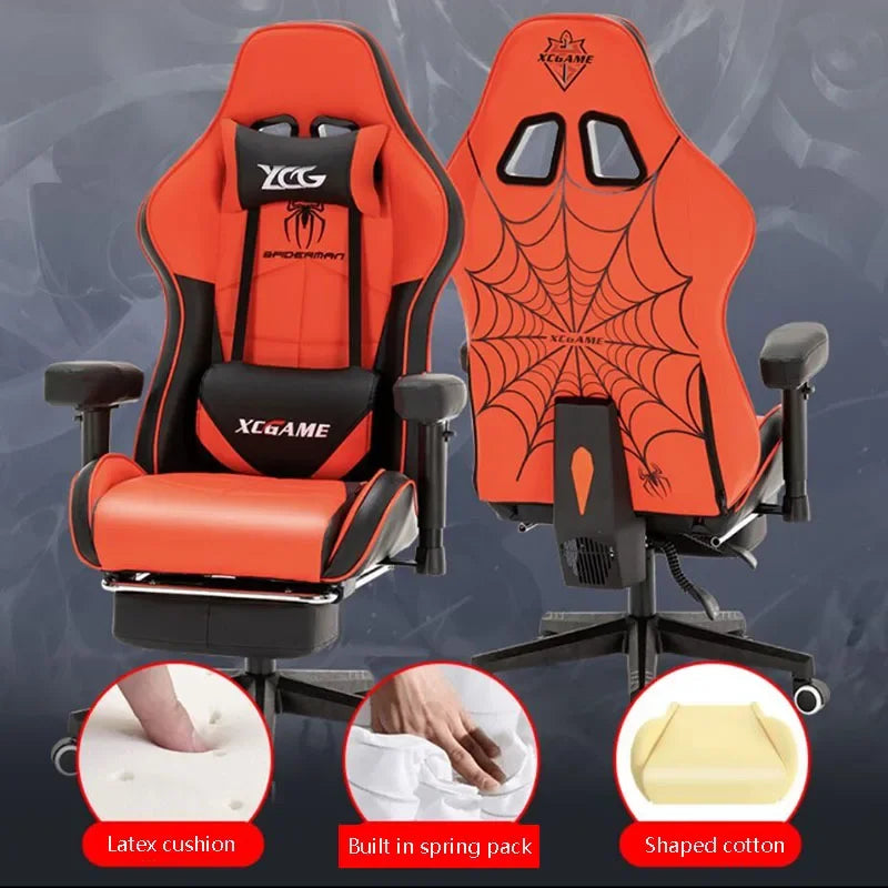 Office Furniture WCG Gaming Chair Ergonomic Leather Office Chair High-Quality Company Computer Office Swivel Chair Gaming Seat
