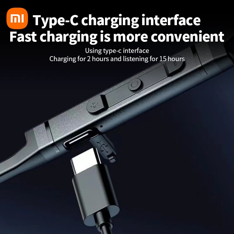 Xiaomi MijiaI BS09 ENC Wireless Earphone Neckband Sport Running In Ear Headphone Bluetooth 5.3 HiFi Stereo Headset