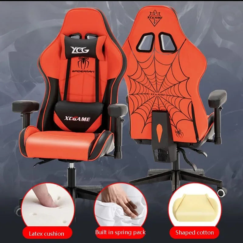 Office Furniture WCG Gaming Chair Ergonomic Leather Office Chair High-Quality Company Computer Office Swivel Chair Gaming Seat