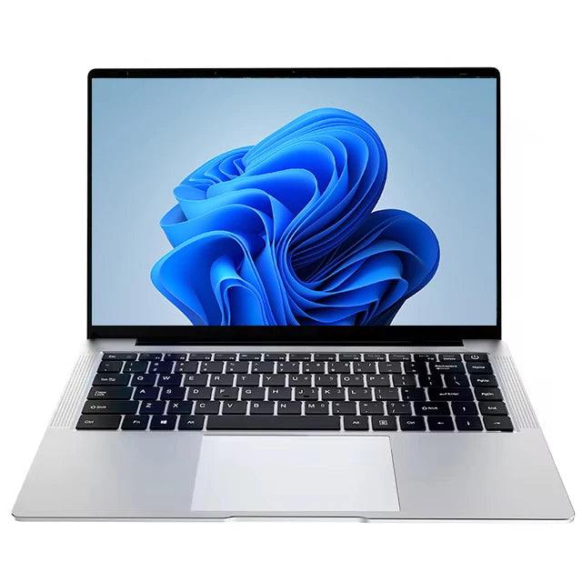 Laptop Computer Windows 11 Pro Intel Atom A3950 Quad-Core 2025 Notebook PC 12GB RAM 1TB 2TB SSD 1920*1080 Office Computer