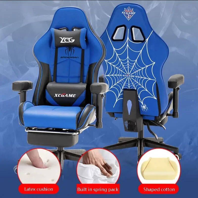 Office Furniture WCG Gaming Chair Ergonomic Leather Office Chair High-Quality Company Computer Office Swivel Chair Gaming Seat