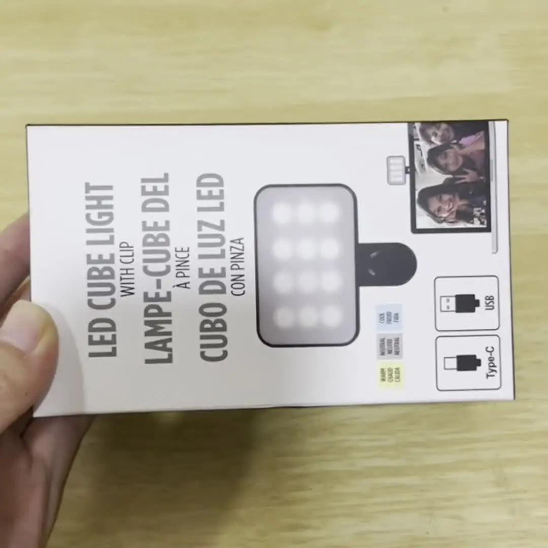 Portable Mini Selfie Fill Light Rechargeable