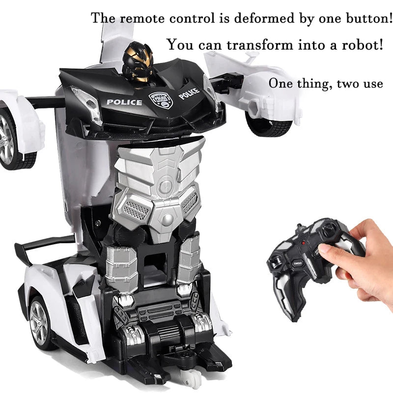 2IN1 Electric RC Car Transformation Robots
