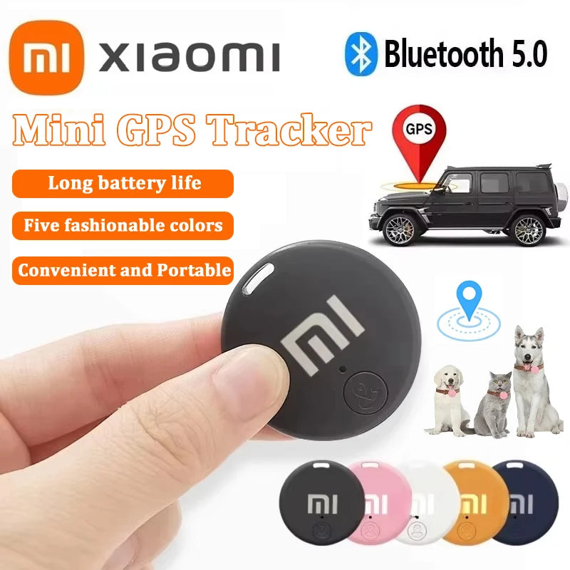 Xiaomi 5.0 GPS Bluetooth Mini Tracker Air Tag Anti-Lost Device Pet elderly Kids Wallet Tracking IOS Android Smart Finder Locator
