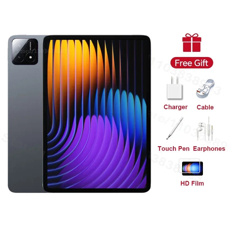2025 NEW Original Android 14 Pad 7S Pro 22TB+2TB Global Version Snapdragon 8gen2 5G WiFi 20000mAh Dual SIM GPS HD 4K Tablet PC