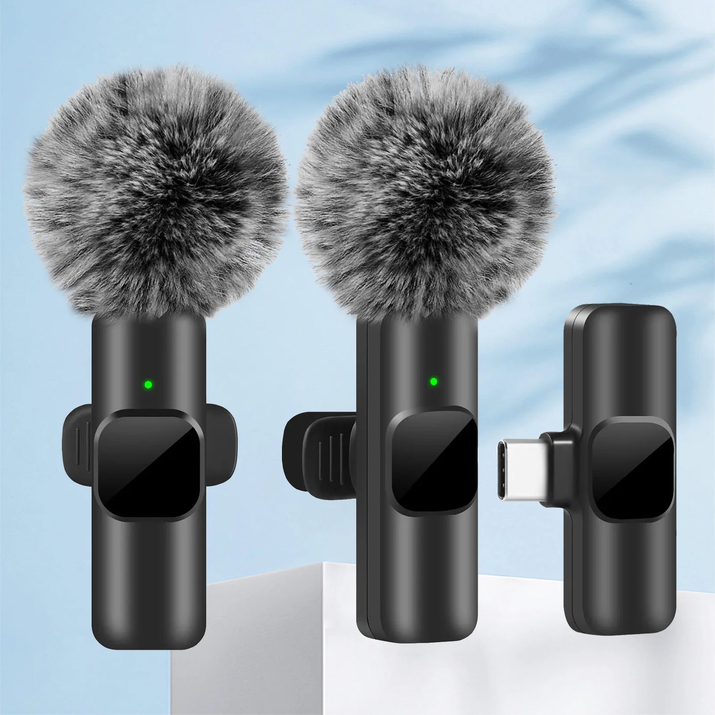 NEW Wireless Lavalier Microphone Audio Video Recording