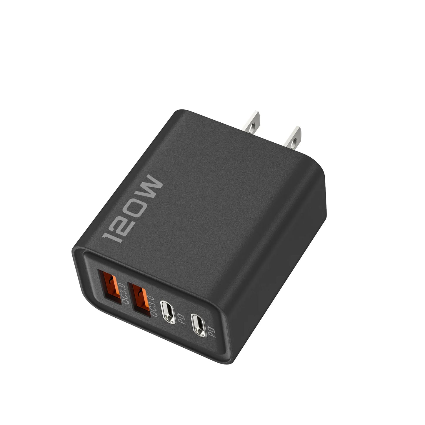 Quick Charge 3.0 Fast Charger Muti Total 120W 4 Port USB Type C