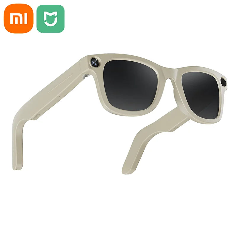 XIAOMI MIJIA Smart AI Glasses 800W Pixel G300 AI Shooting Camera HD Photo Video Voice Call Translation Waterproof Glasse Devices