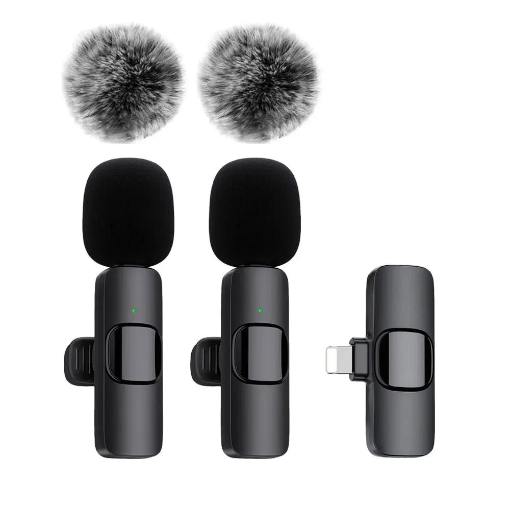 NEW Wireless Lavalier Microphone Audio Video Recording