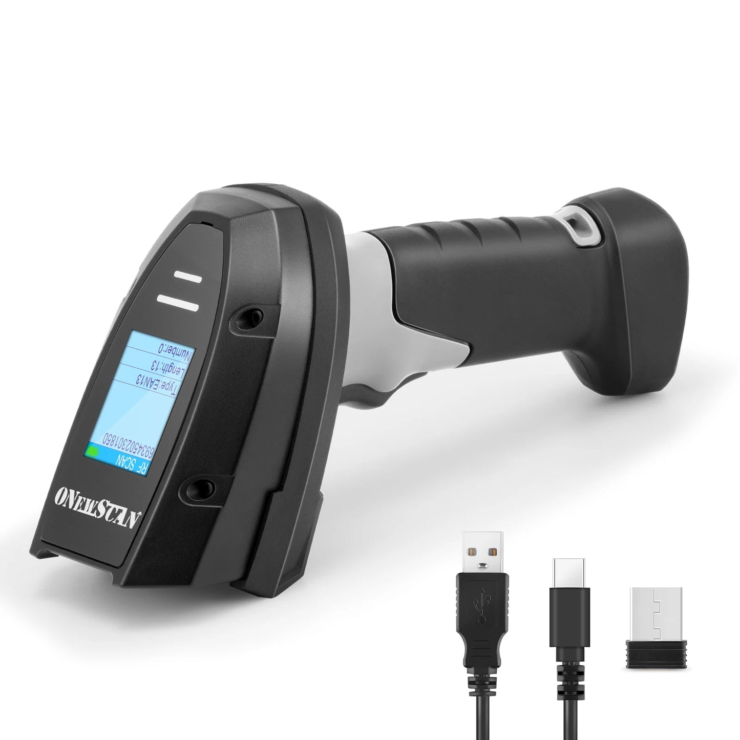 JRHC 1D USB Laser Barcode Scanner Handheld Bar Code Readers Scanning Tools Devices for Store Supermarket Library Warehouse
