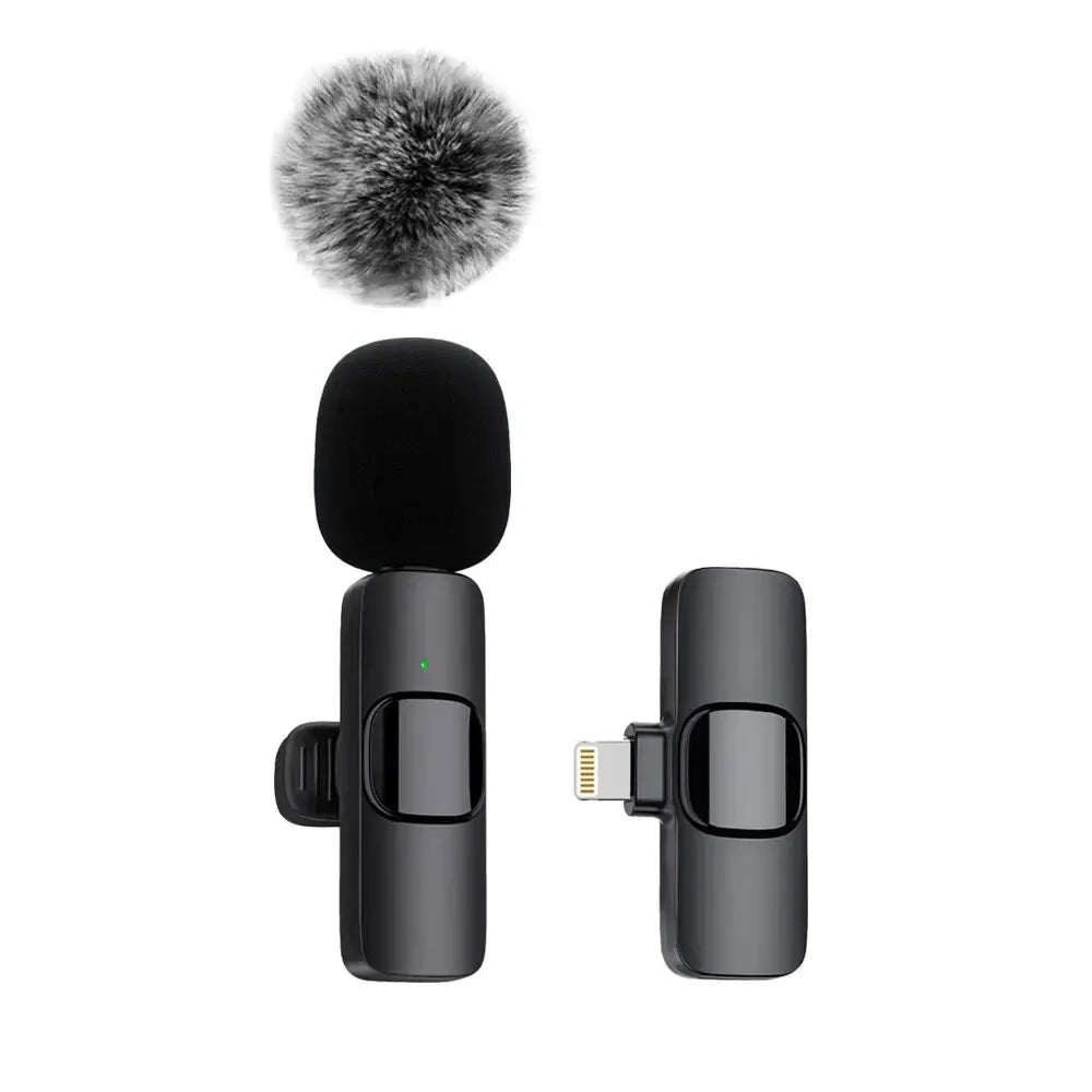 NEW Wireless Lavalier Microphone Audio Video Recording