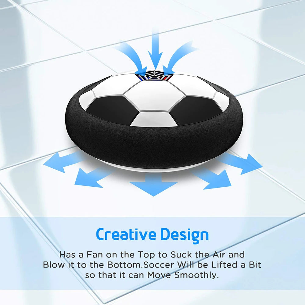 Soccer Ball Toys for Children Electric Floating Football with LED Light Music