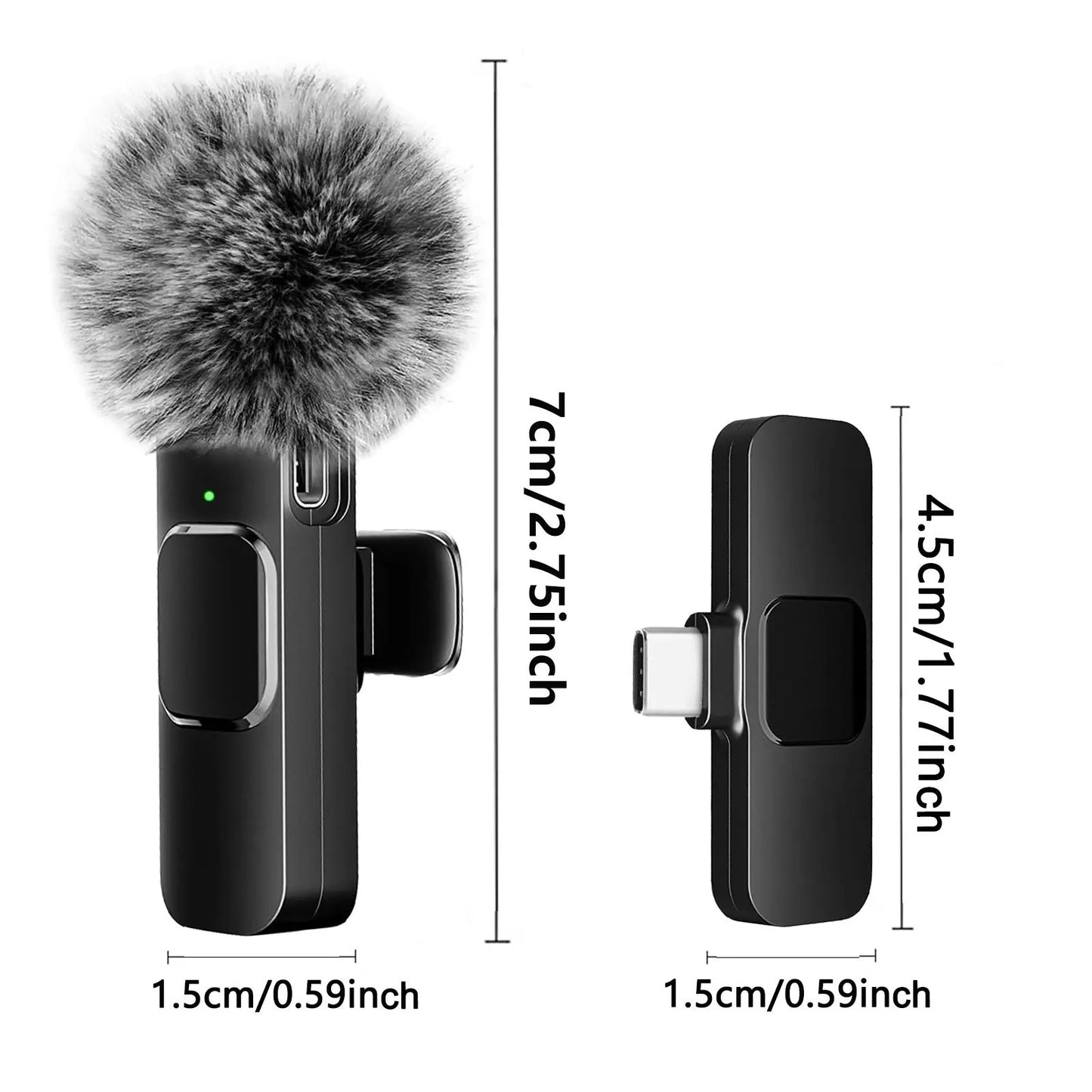 NEW Wireless Lavalier Microphone Audio Video Recording