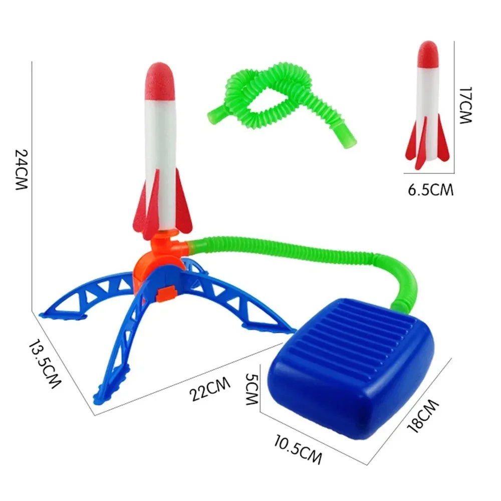 Kids Outdoor Rocket Foot Pump