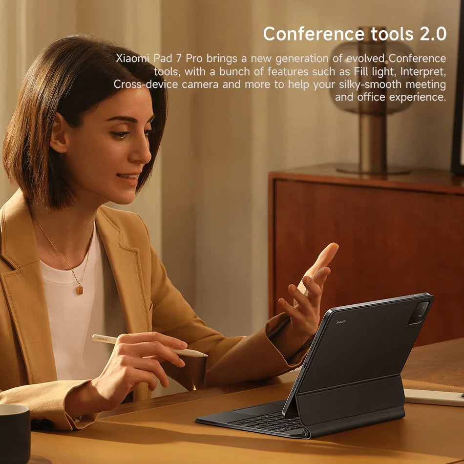 Xiaomi Pad 7 Pro Global Version Snapdragon 8s Gen 3 Mi Tablets 50MP Camera 8850mAh 67W HyperCharge 11.2" 3.2K 144Hz Display