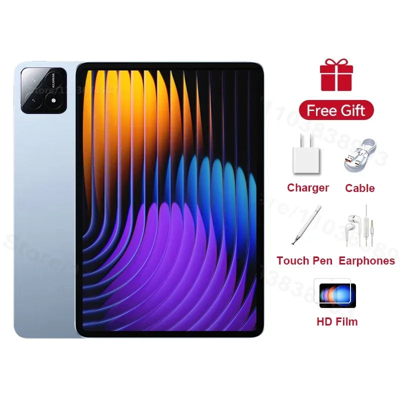 2025 NEW Original Android 14 Pad 7S Pro 22TB+2TB Global Version Snapdragon 8gen2 5G WiFi 20000mAh Dual SIM GPS HD 4K Tablet PC