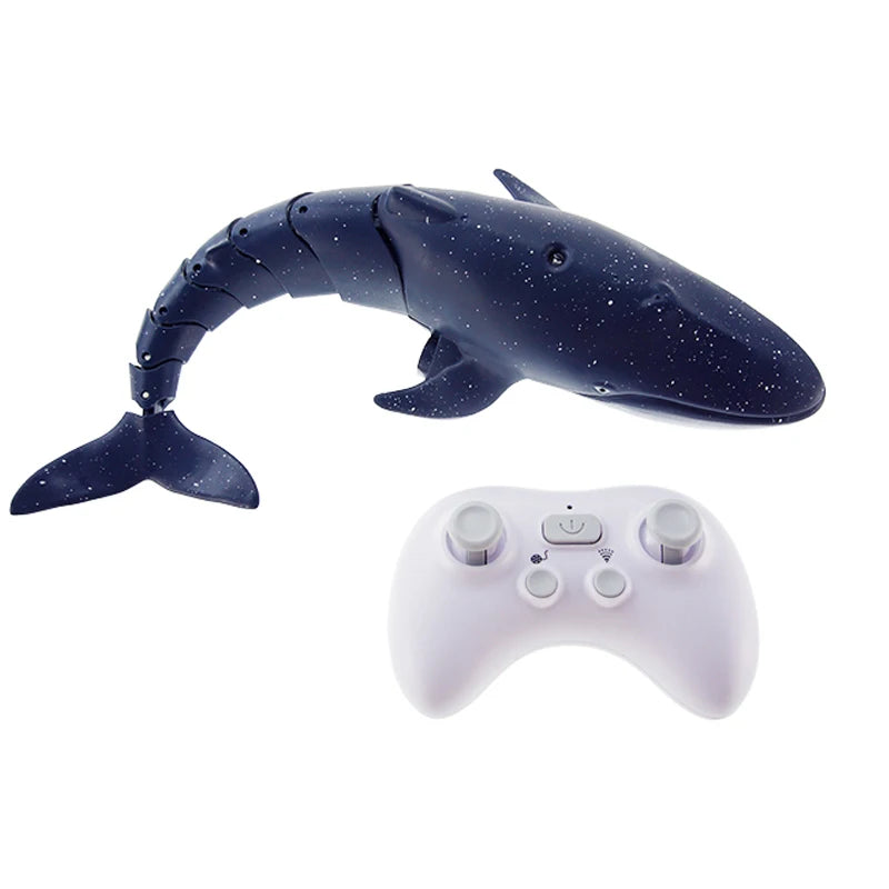 Smart Rc Shark whale Spray Water Toy Remote Controlled