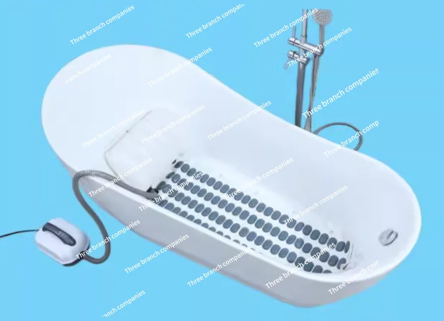 New Arrival Hot Summer Electric Bathtub Bubble Massage Mat Waterproof Anti-slip Body Spa Air Bubble Bath Massage