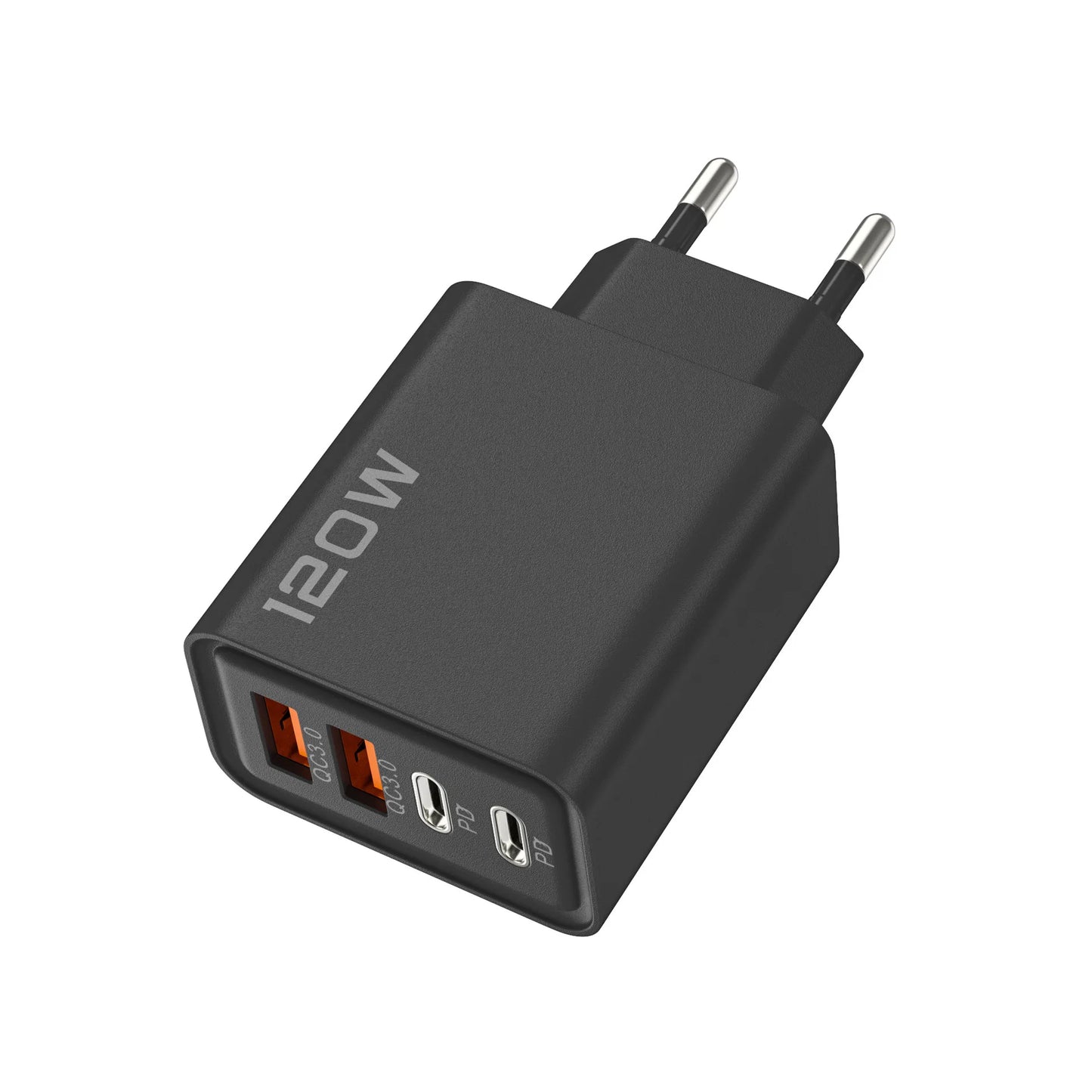 Quick Charge 3.0 Fast Charger Muti Total 120W 4 Port USB Type C
