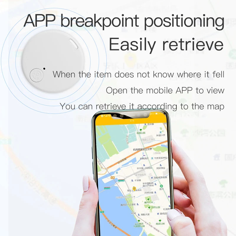 Xiaomi 5.0 GPS Bluetooth Mini Tracker Air Tag Anti-Lost Device Pet elderly Kids Wallet Tracking IOS Android Smart Finder Locator