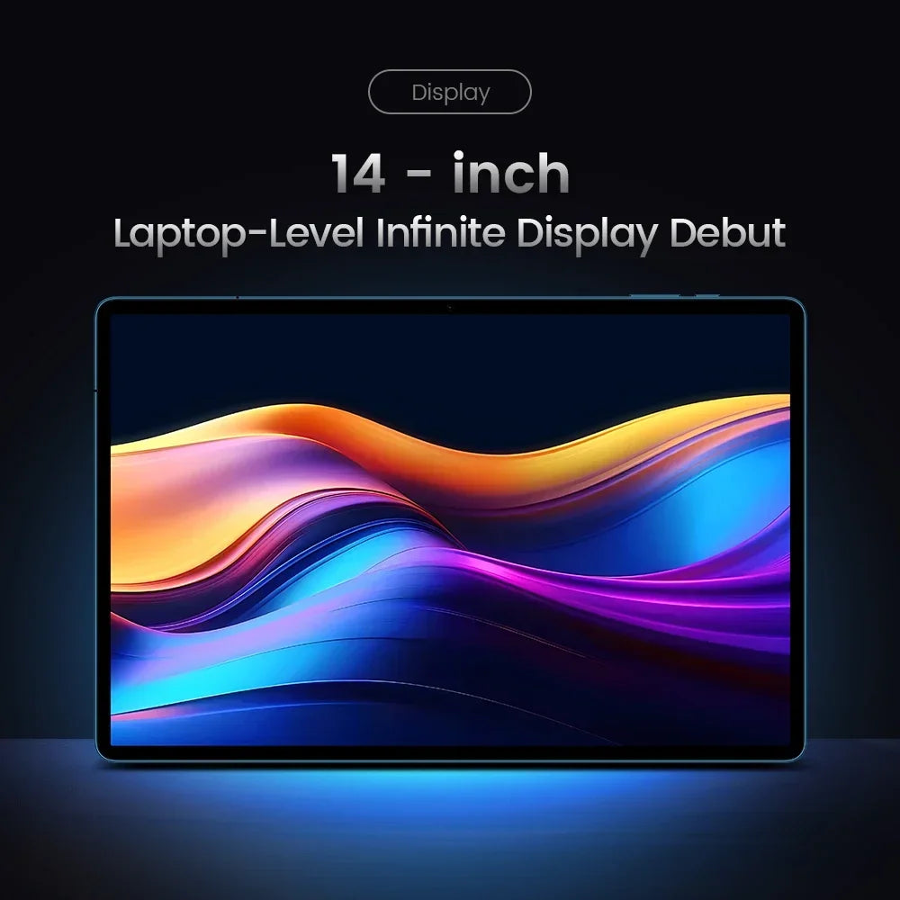 【World Premiere】Teclast T70 Tablet 14" FHD Display Android 14 MTK Helio G99 8GB/256GB 10000mAh Battery 18W 4G LTE Global Versi