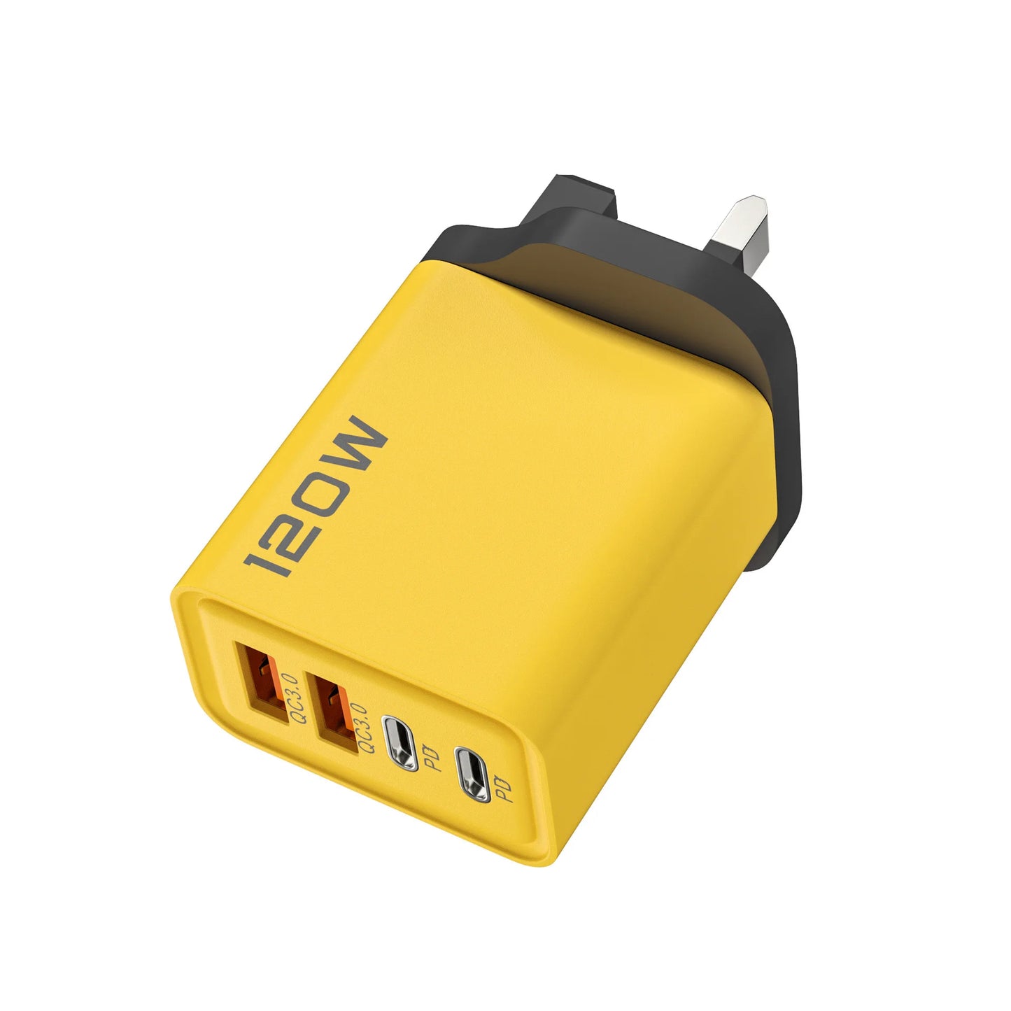 Quick Charge 3.0 Fast Charger Muti Total 120W 4 Port USB Type C