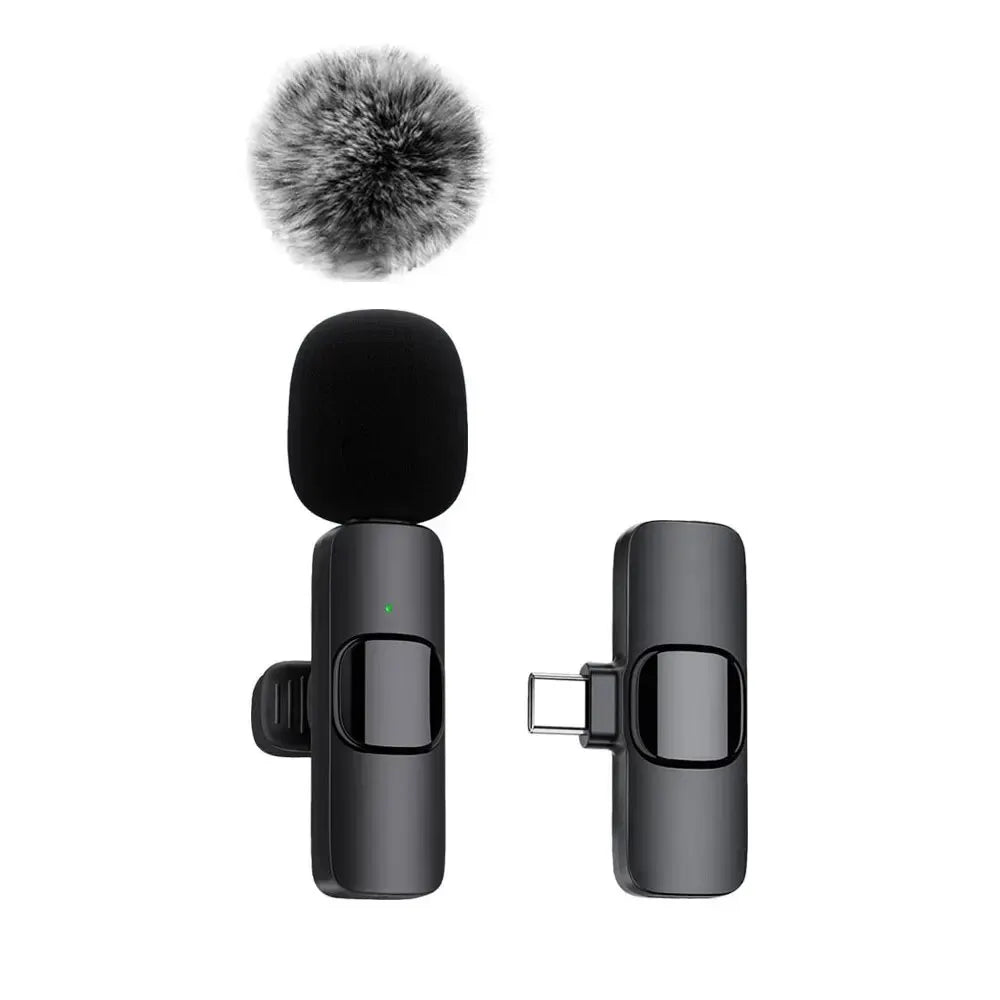 NEW Wireless Lavalier Microphone Audio Video Recording