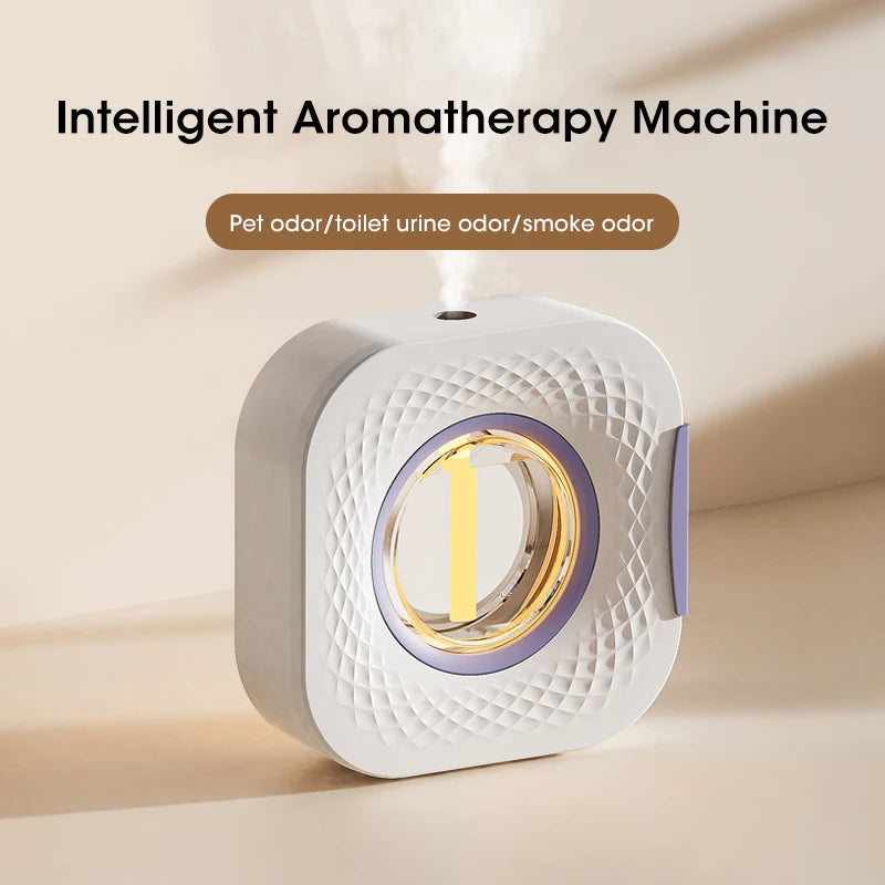 Home Desktop Diffuser Aromatherapy Machine USB Smart Air Purifier with Display for Car Bathroom Air Deodorization Shangri-la