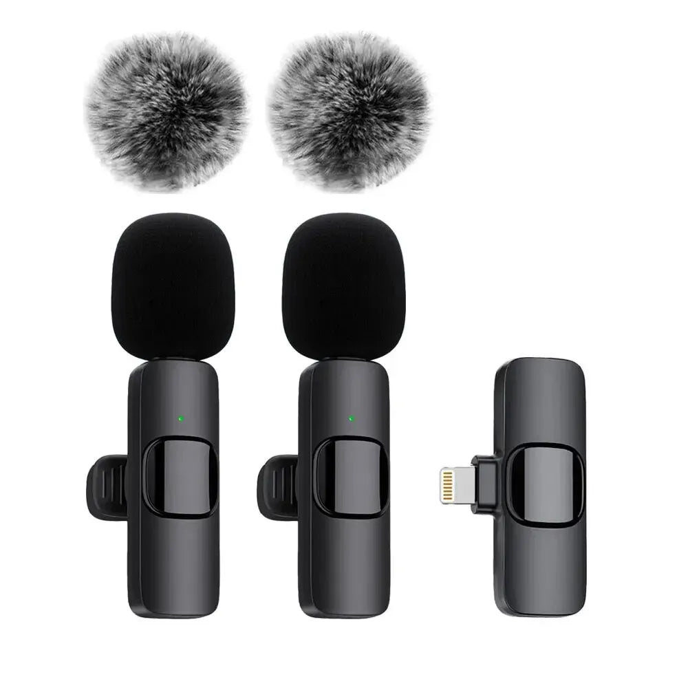 NEW Wireless Lavalier Microphone Audio Video Recording