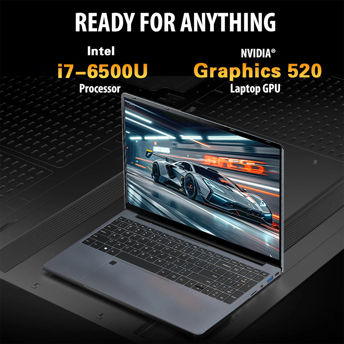 15.6" Portable Laptop Computer Intel Core i7 6500U i3 6100U Windows 11 Pro 16GB DDR4 1TB SSD Notebook PC Gaming Laptops