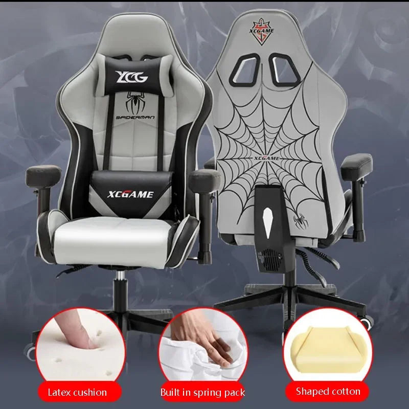 Office Furniture WCG Gaming Chair Ergonomic Leather Office Chair High-Quality Company Computer Office Swivel Chair Gaming Seat