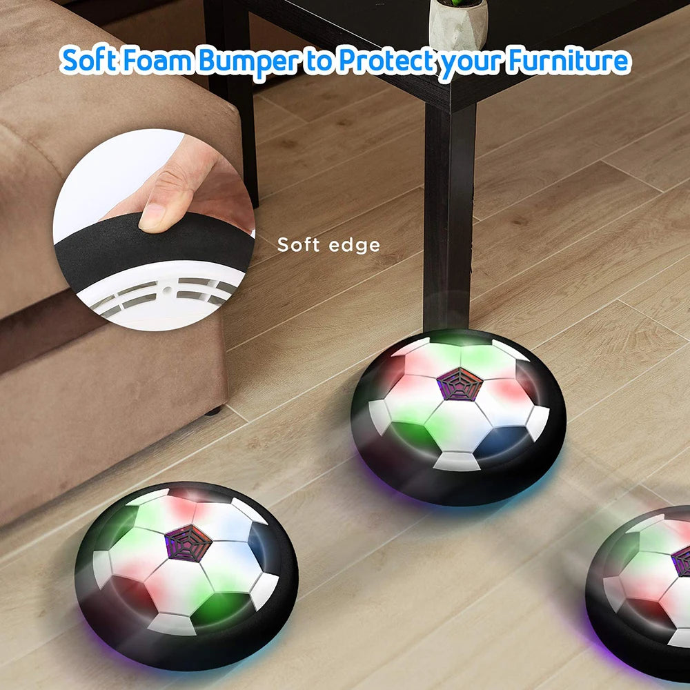 Soccer Ball Toys for Children Electric Floating Football with LED Light Music