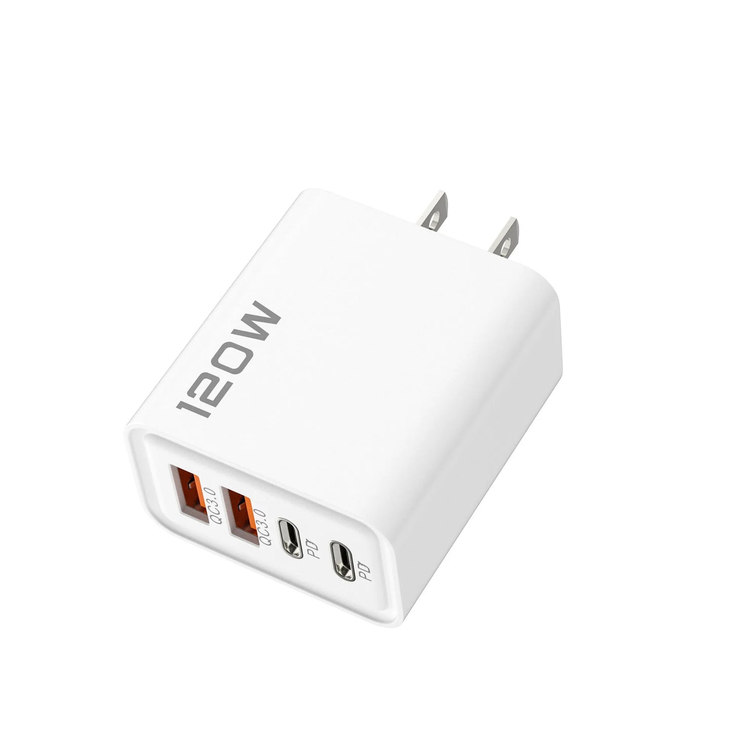 Quick Charge 3.0 Fast Charger Muti Total 120W 4 Port USB Type C